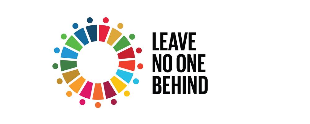 Leave no one behind - logotype