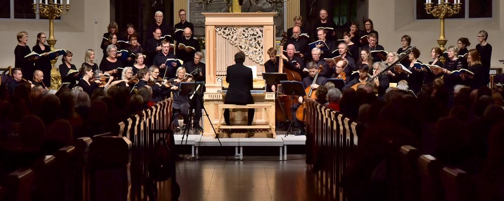 Handel's Messias at the Christinae church during the organ festival 2019.