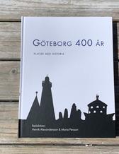 Illustration av Göteborgs siluette i svart mot vit bakgrund.