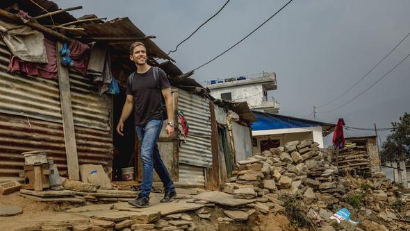 Andreas in Nepal.