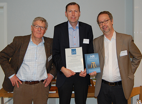 Anders Boglind, Per Thilander och Freddy Hällsten med diplom