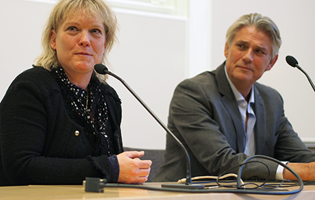 Lotta Gröning och Paul Ronge