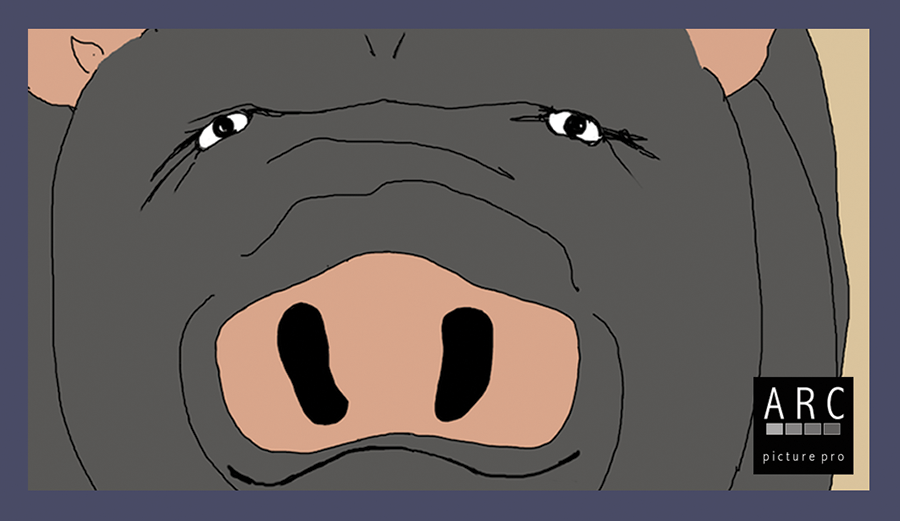 Illustration kortfilmen Prins Filip