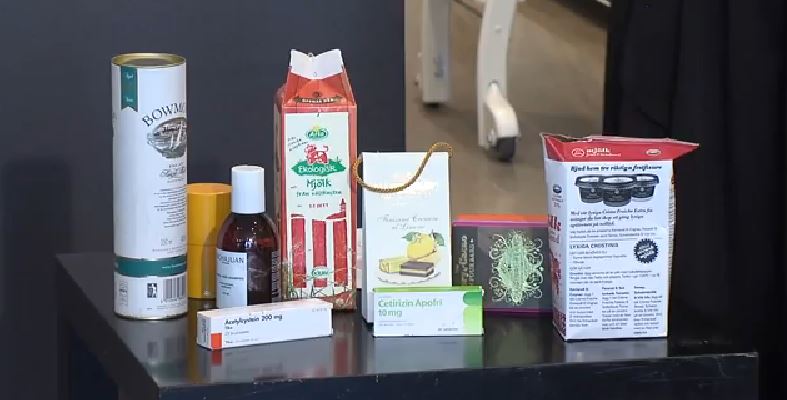 Förpackningar av olika slag