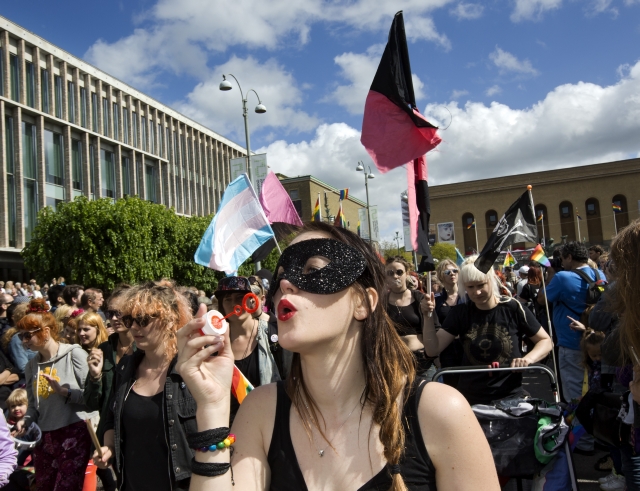 Pridefestivalen i Göteborg 2015, foto: Johan Wingborg