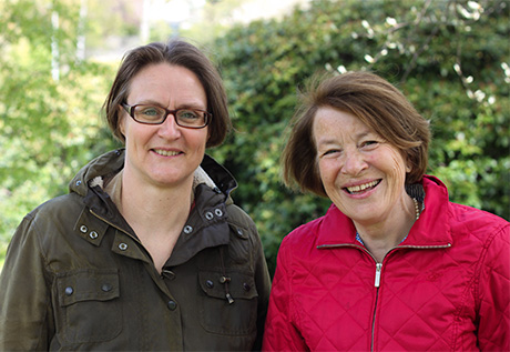 Anna Nordenstam och Ann Boglind. Foto: Monica Havström.