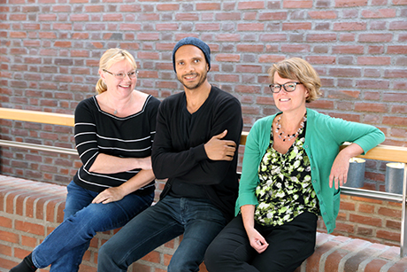 Bild på Camilla Brudin Borg, Nils Olsson och Åsa Arping