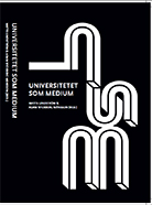 Omslag universitetet som medium