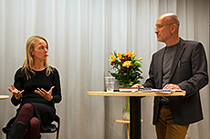 Cecilia Pettersson och Lars Mogensen. Foto: Thomas Melin.