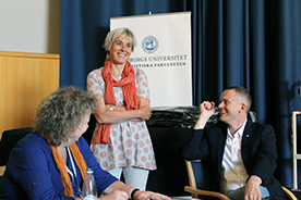 Ingrid Lindell, Maaike Hajer och Mikael Nordenfors