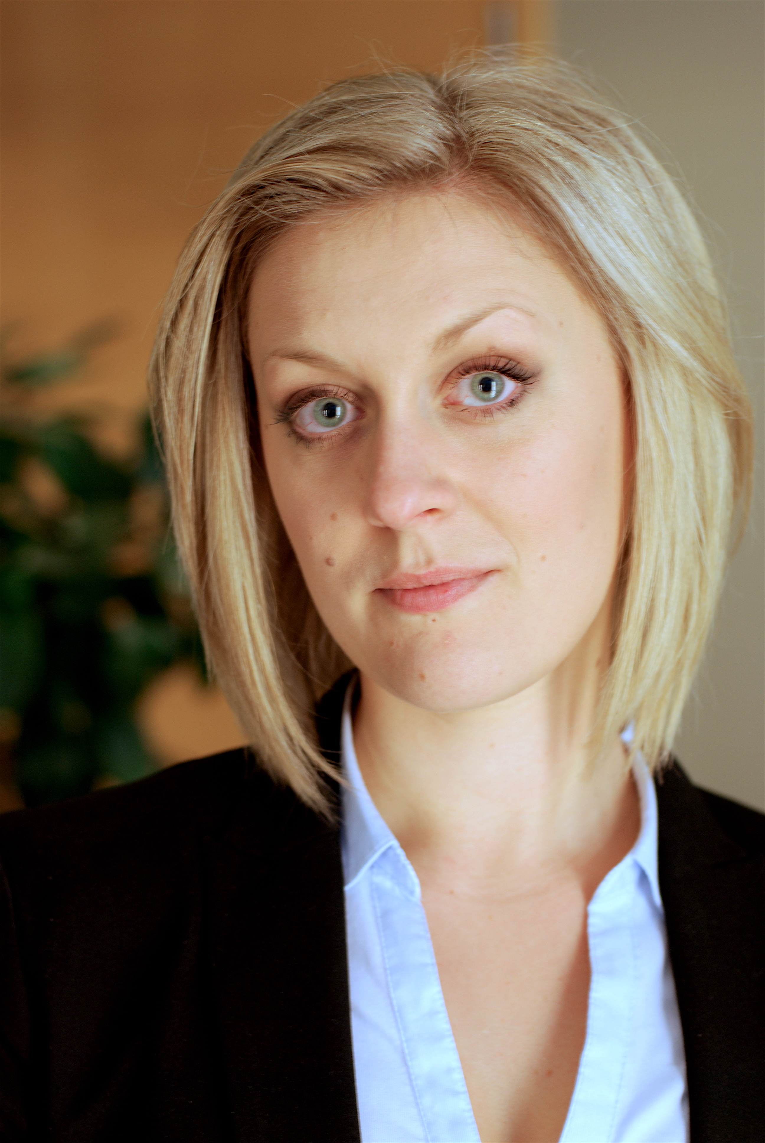 Porträtt av Sandra Malmgren Hill