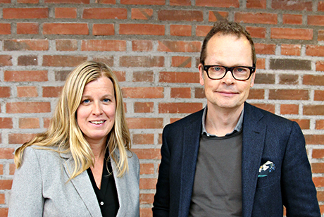 Annica Sjölander och Ola Sigurdson. Foto: Elin Widfeldt