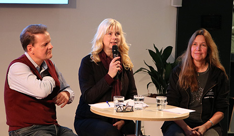 Henrik Sjövall, Eva Knuts och Maria Sundin.Foto: Johanna Hillgren