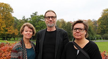 Åsa Arping, Christer Ekholm och Katarina Leppänen