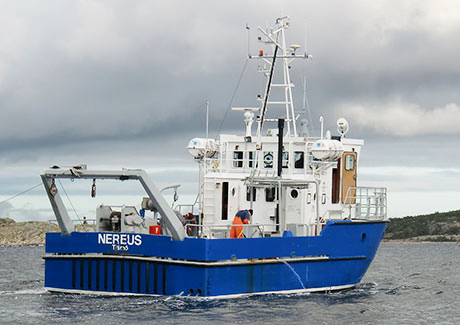 Forskningsfartyget Nereus till sjöss