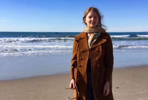 Christa Lundberg läser latin i Los Angeles. Samtidigt söker hon doktorandtjänster i historia både i Storbritannien och i USA. Foto: Else Lundberg