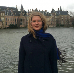 Christa Lundberg i Nederländerna foto: privat