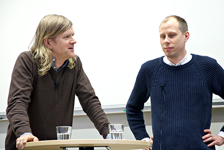 Staffan Larsson och Christopher Kullenberg
