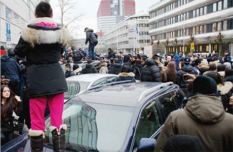 Bild på demonstration