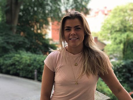 Porträtt på Ronja Vesterlund