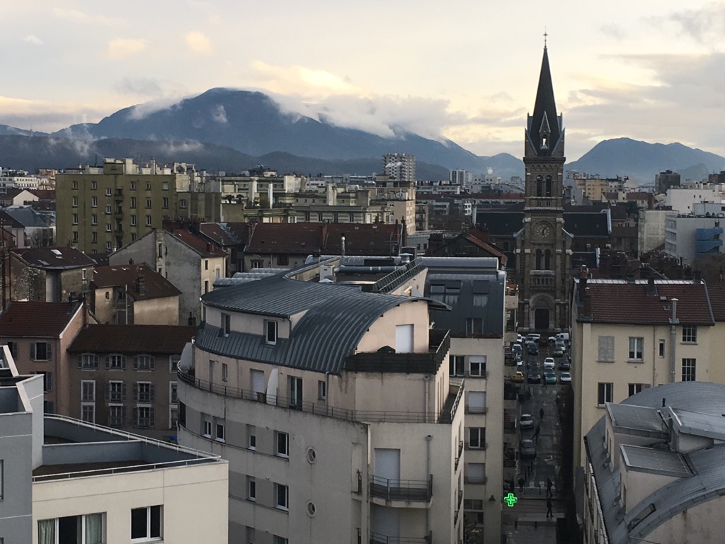 View over Grenoble
