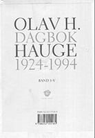 Olav H Hauges Dagbøker 1924-1994