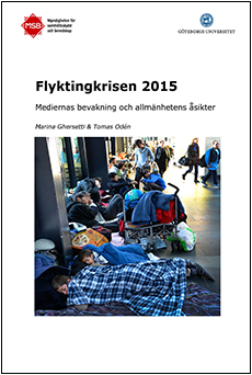 omslag på rapport om flyktingkrisen 2015