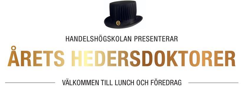Logga hedersdoktorer Handels