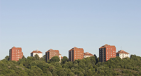 Hus i Göteborg.