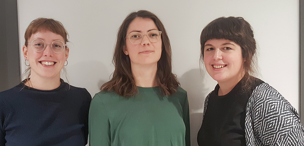 Mimmi Rombach, Leila Swartling och Alma Rauer