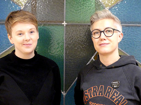 Malin Emanuelsson och Julia Jonasson