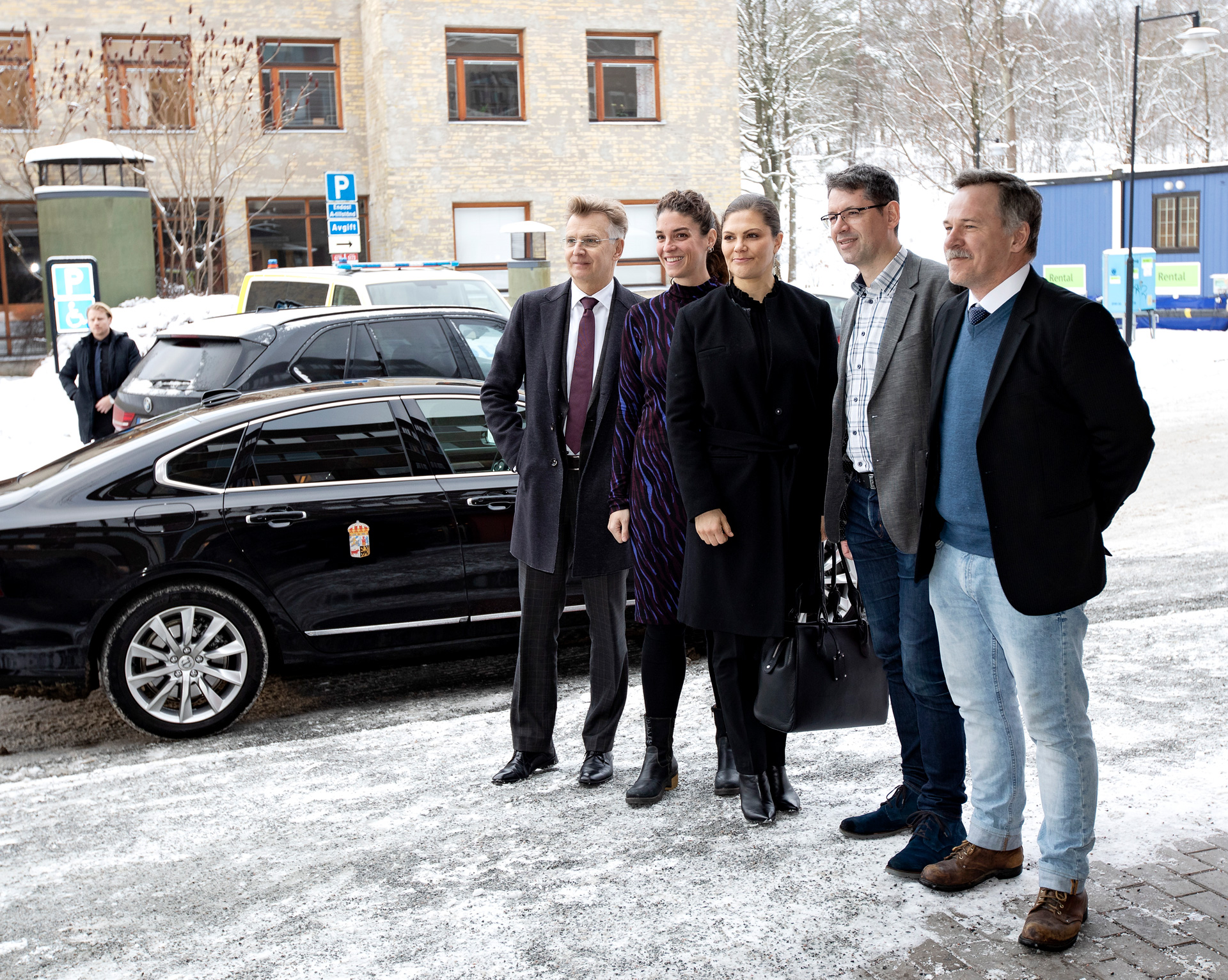 County Governor Anders danielsson, Bethanie Carney Almroth, Victoria, Henrik Aronsson and Sverker Jagers. Foto: Johan Wingborg.