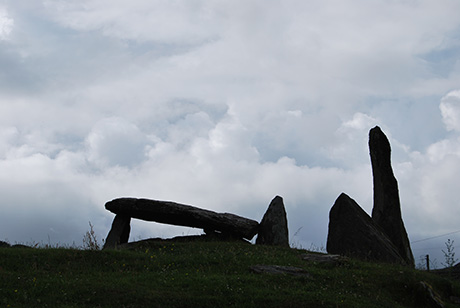 Megalitgraven Cairnholy II, i den skottska kommunen Dumfries and Galloway