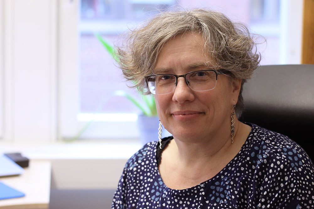 Anja Malmberg, kursansvarig på kvällskursen Skriva 15 hp