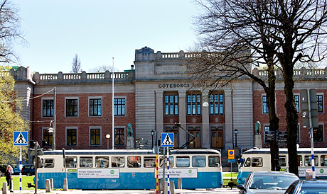 Göteborgs universitets huvudbyggnad i Vasaparken