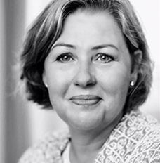 Porträtt på Marie Grusell