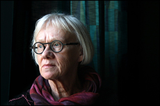 Porträtt på Ulla Carlsson. Foto: Niklas Sagrén