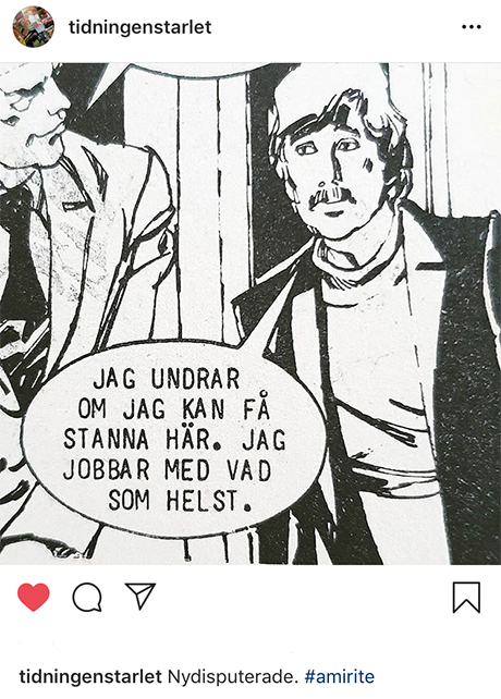 Exempel från Instagram