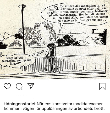 Exempel från Instagram