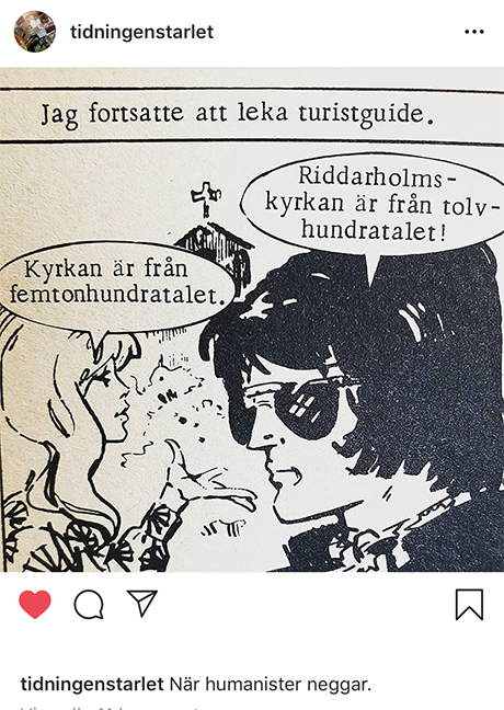 Exempel från Instagram