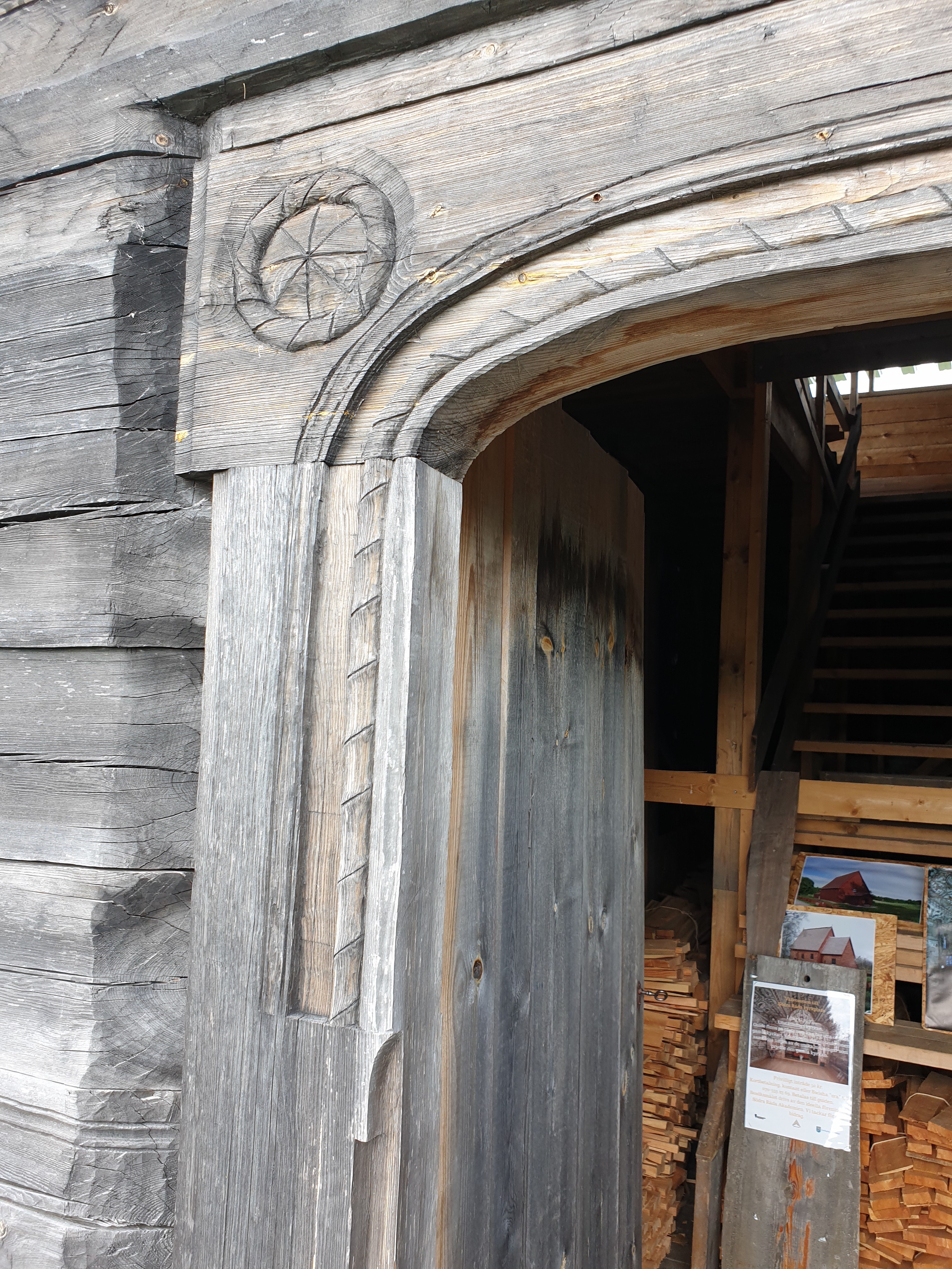 Detalj från byggnaden