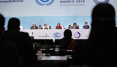 förhandlingarna under FN:s klimatmöte COP25 i Madrid. Foto: UNclimatechange (från UNFCCC flickr)