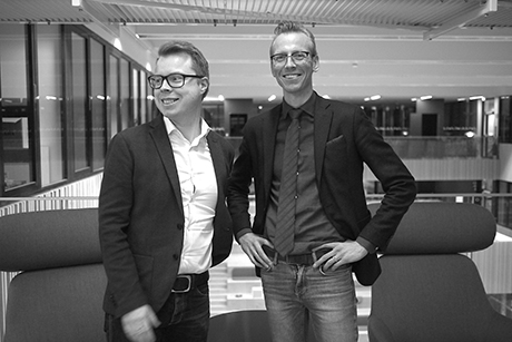 Porträtt Fredrik Portin och Wilhelm Kardemark