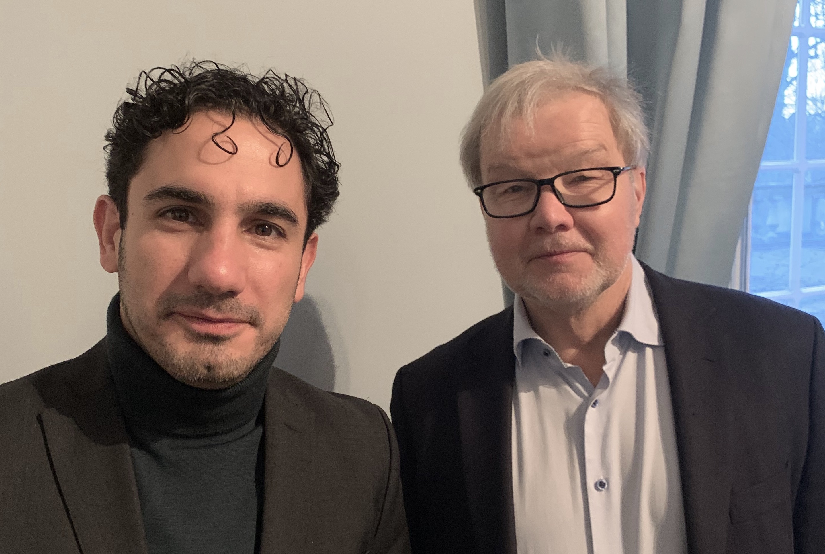 Ingmar Skoog och socialfärsäkringsministern