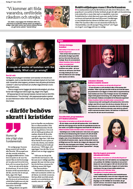 Foto av artikel i ETC