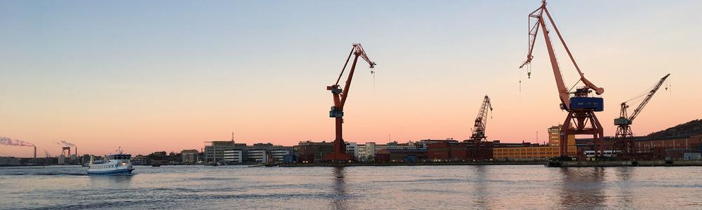The Port of Gothenburg.