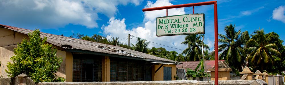 A medical clinic in Malawi