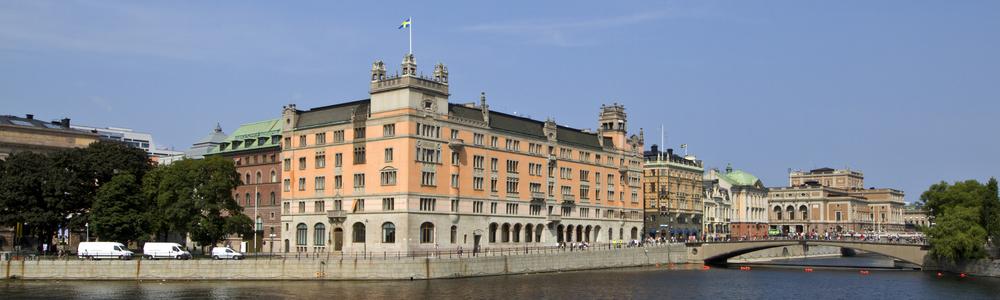 Regeringskansliet Rosenbad i Stockholm.