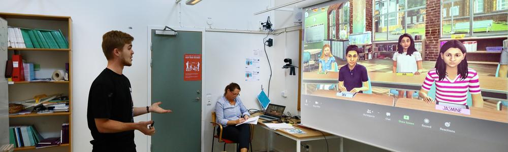 simuleringssituation i klassrum