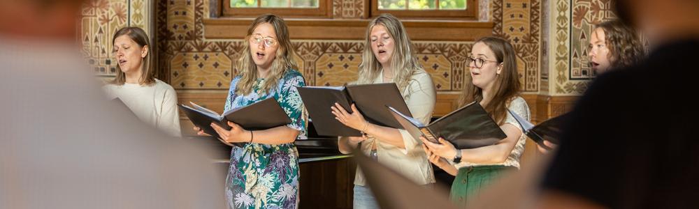 Kammarkören i Vasaparkens aula